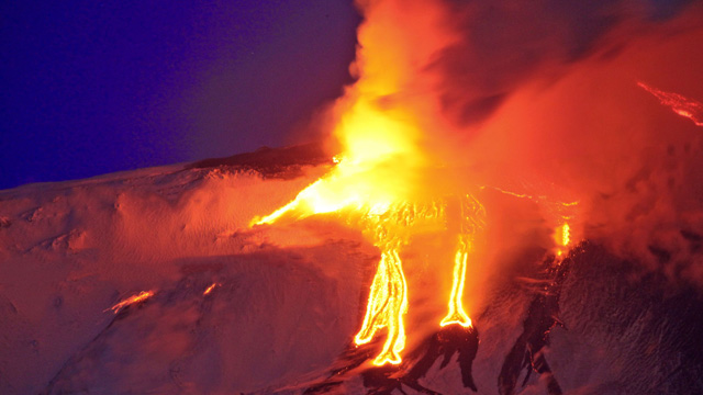 Извержения вулканов: Этна