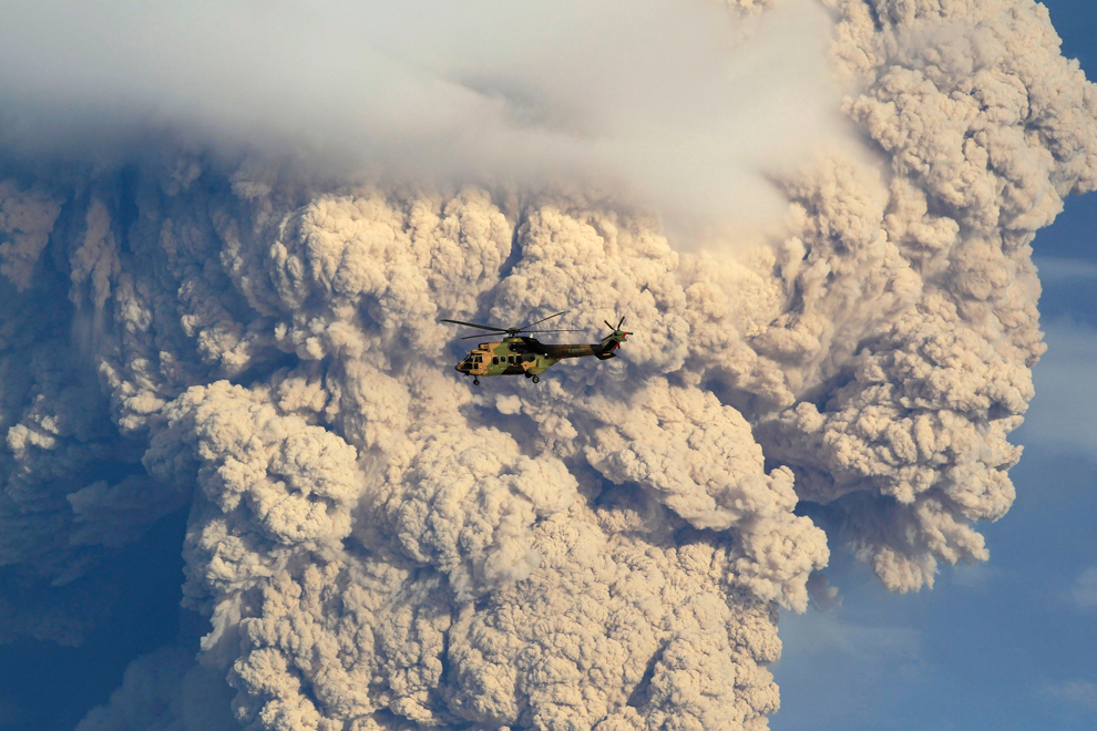 Извержения вулканов: Осорно, Чили
