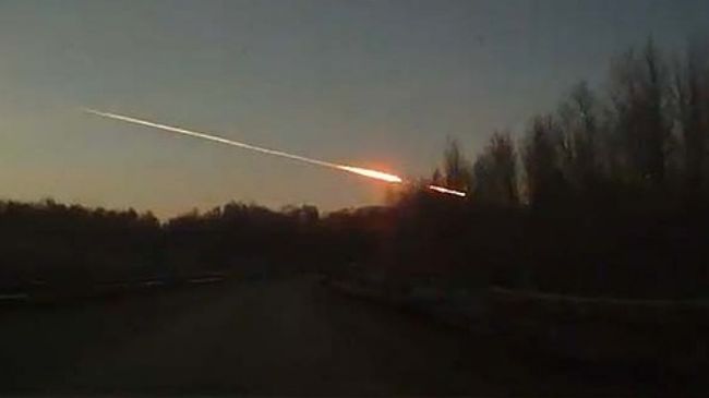 Метеоритный дождь: Челябинск февраль 2013