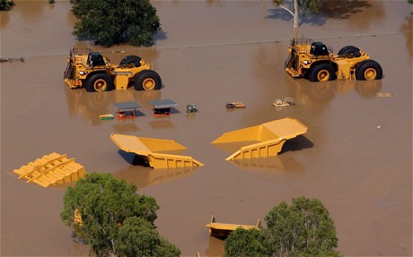 Наводнения в Австралии на сегодняшний день