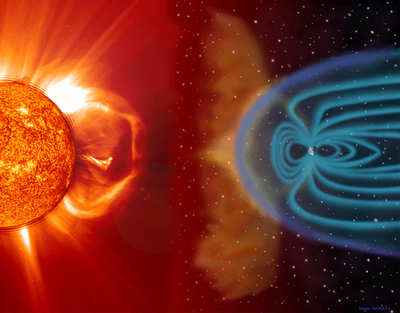 Вспышки на Солнце и вероятность гибели Земли