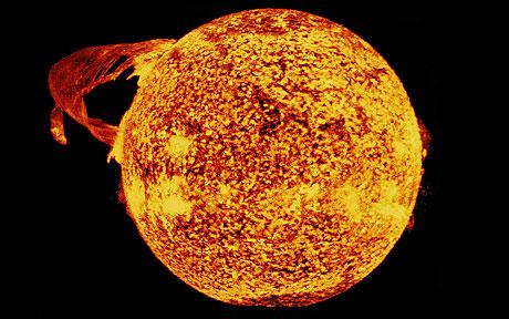 Вспышки на Солнце - Солнечный супершторм