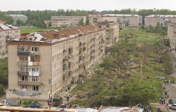 Ураганы в Москве - бедствие 1984 года Ураганы в Москве - бедствие 1984 года