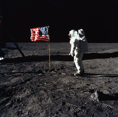 Американцы на Луне - высадка