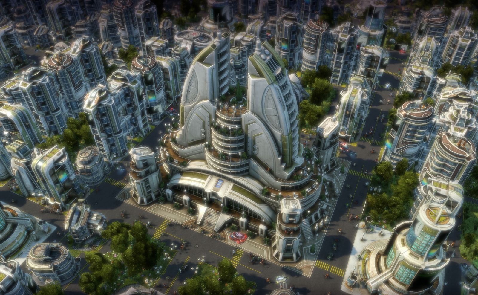 Города будущего - высокие здания