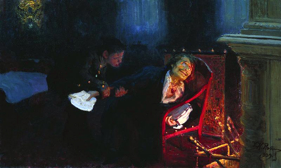Летаргический сон Гоголя: картина «Самосожжение» Гоголя»