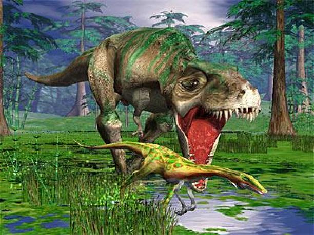 Тираннозавр и его обоняние