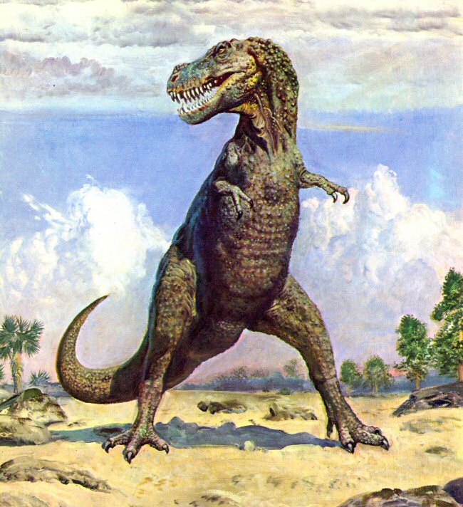 Тираннозавр - свирепый хищник