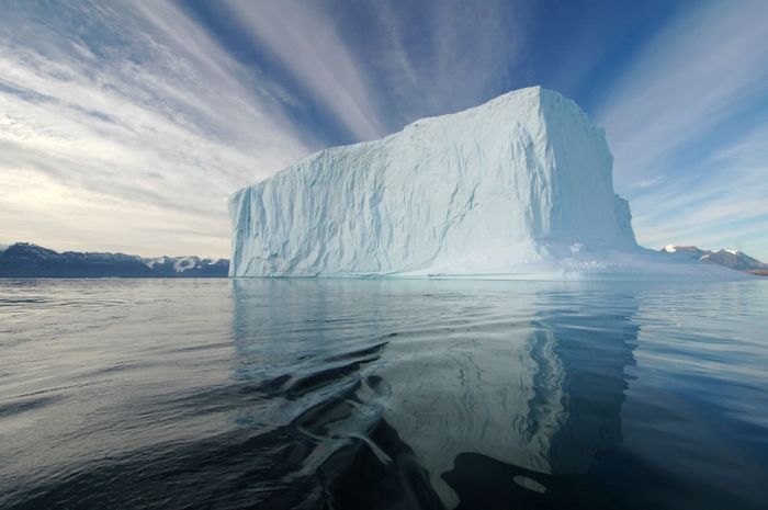 Таяние Антарктиды - прирост льда