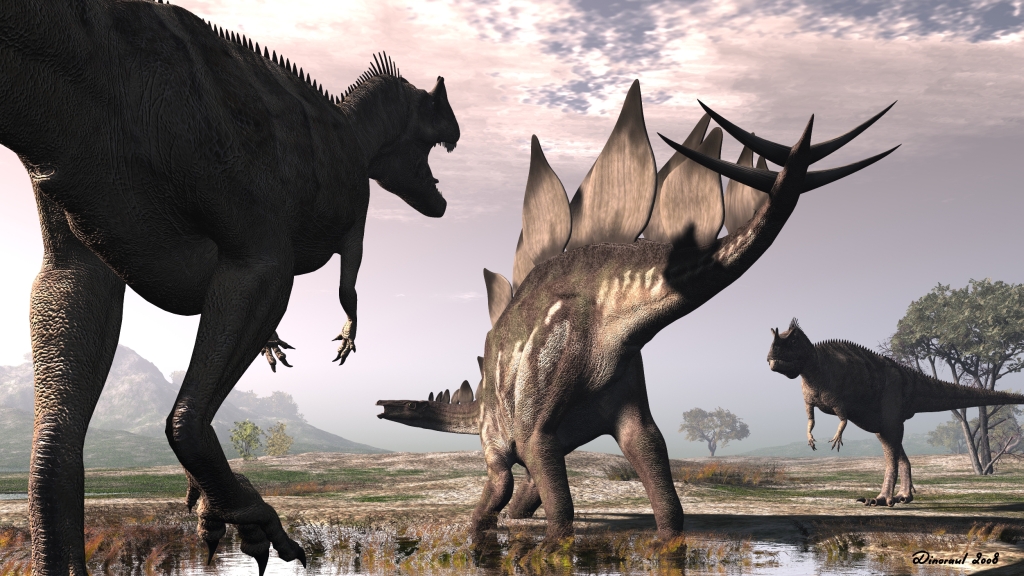Хищные динозавры: стегозавр