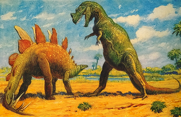 Хищные динозавры: схватки