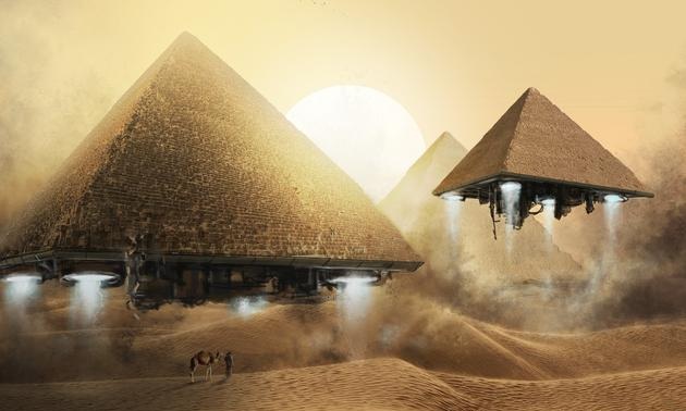 Космические пришельцы и строительство египетских пирамид: маяки