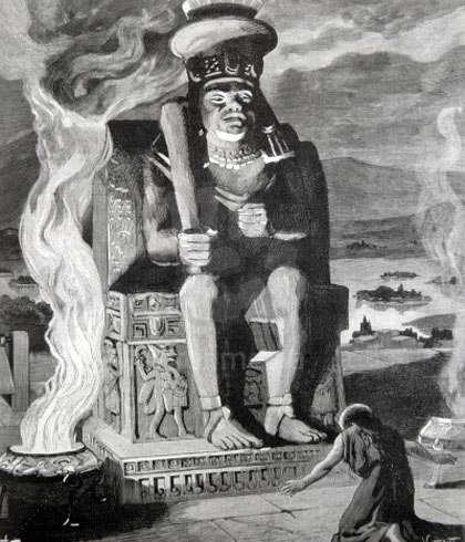Боги ацтеков: бог Солнца и войны
