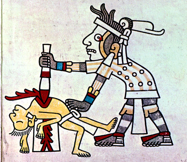 Боги ацтеков: жертвоприношения