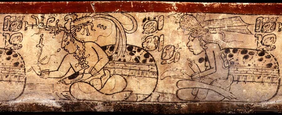 Алфавит майя: странные рисунки