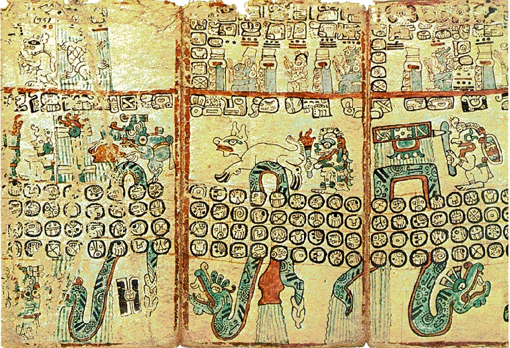 Алфавит майя: кодексы