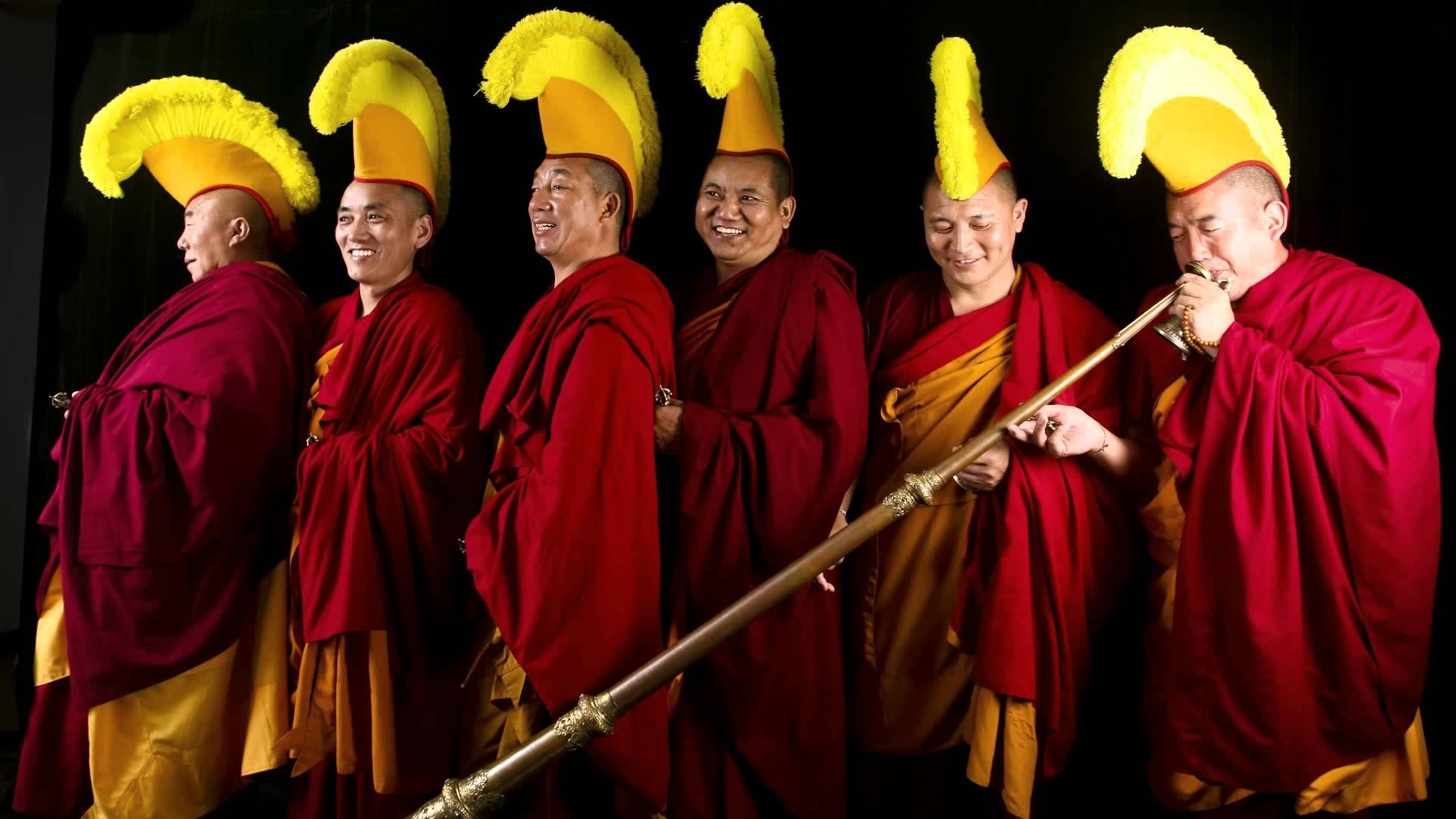 Пение тибетских монахов