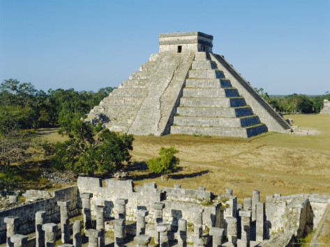 Пирамиды майя - Эль Кастильо