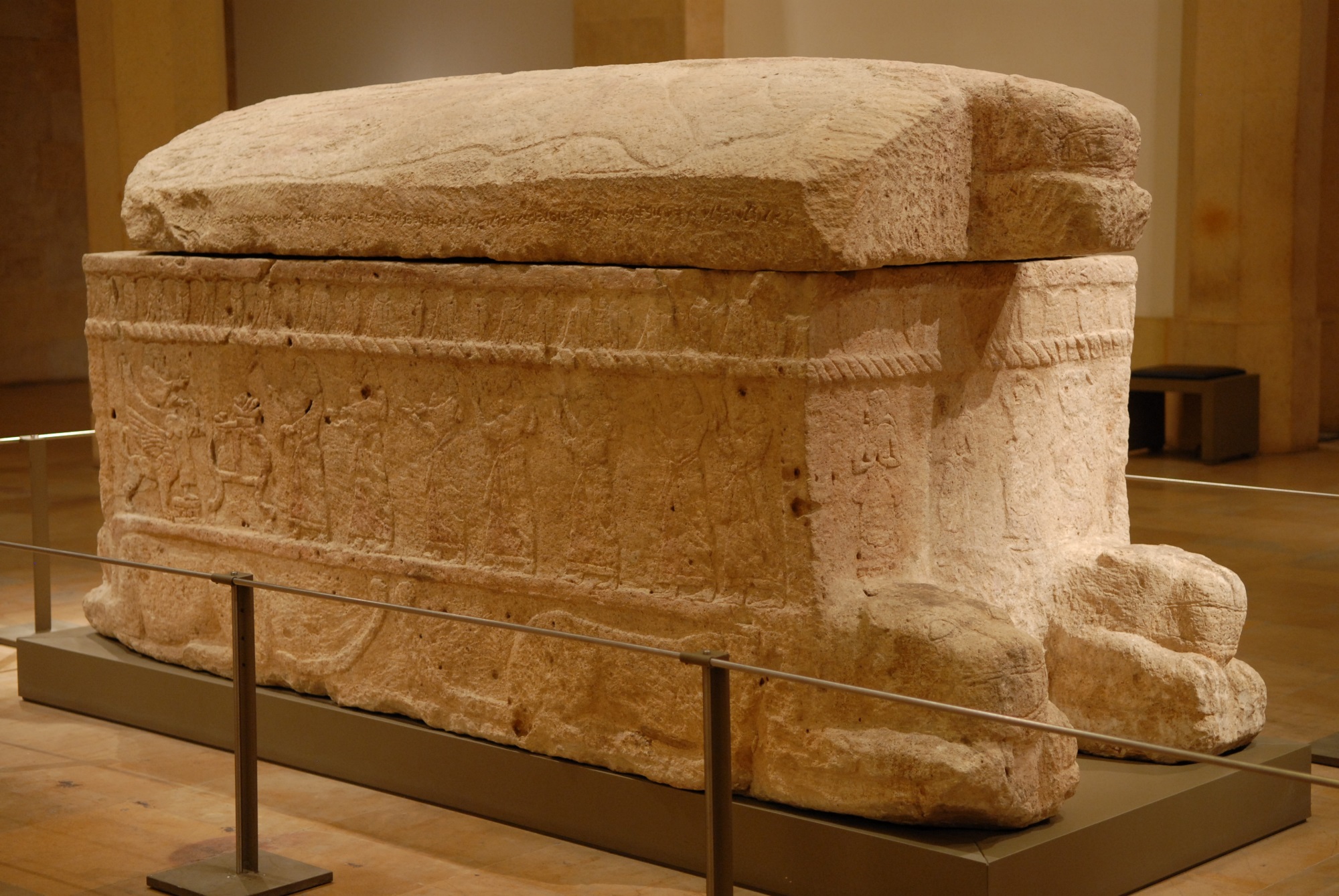 Артефакты древних цивилизаций: саркофаг Ахирама