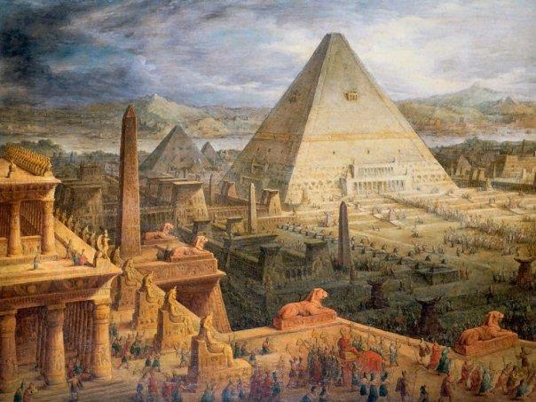 Строители египетских пирамид: строительство электростанции