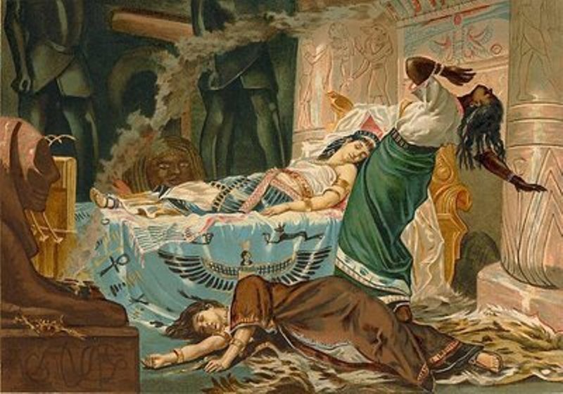 Смерть Клеопатры: яд Смерть Клеопатры: яд