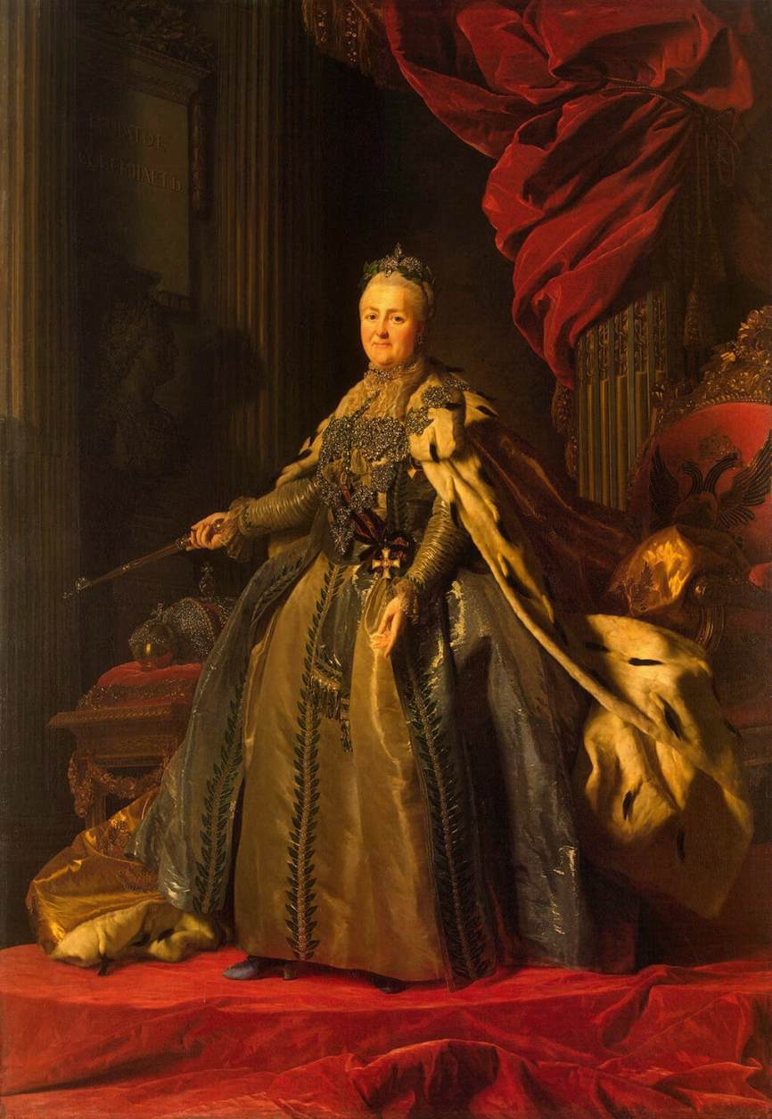 Екатерина II: портрет Александра Рослина