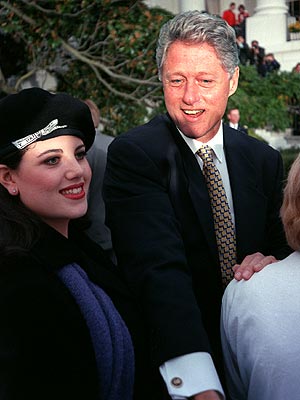 Клинтон и Моника вместе