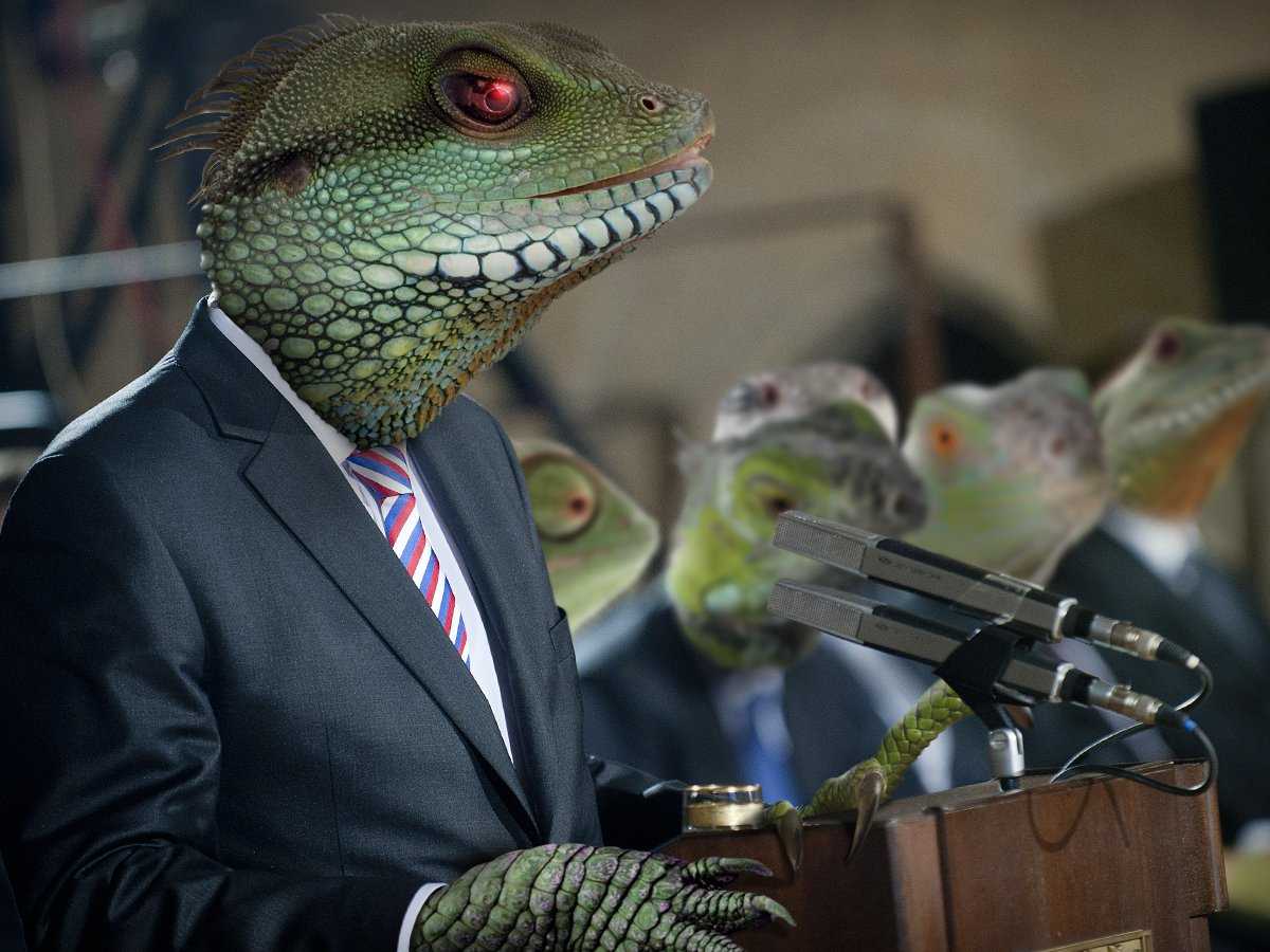 Рептилоиды среди политиков