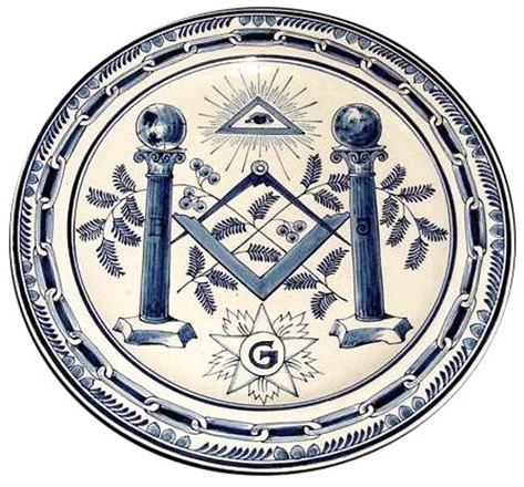 Тайная власть масонов: тарелка