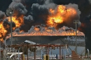 Взрыв на нефтеперерабатывающем заводе в Амуай