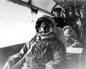 Первые космонавты на космодроме Байконур