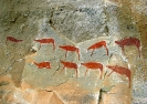 Наскальные рисунки животных - древнее искусство
