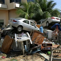 последствия цунами в Таиланде