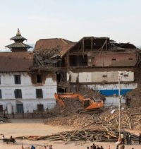разрушения от землетрясения в Непале