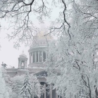 снегопад Санкт-Петербург