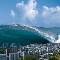 высота волны цунами