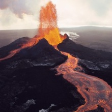 самый опасный вулкан в мире Килауэа