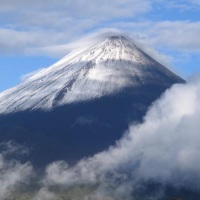 самый большой вулкан в мире Сангай