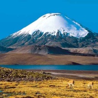 самый большой вулкан в мире Охос-дель-Саладо
