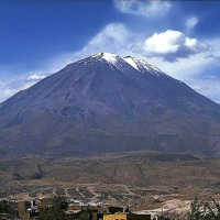 самый большой вулкан в мире Эль-Мисти
