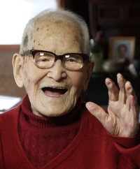 самый старый мужчина в мире Дзироэмон Кимура
