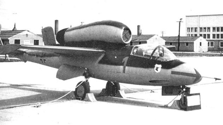 экспериментальные виды оружия нацистов Heinkel He 162