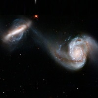 самые странные галактики NGC 3808