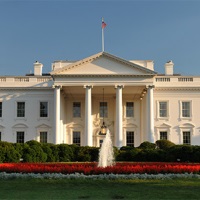 часто посещаемые места в мире Белый дом Вашингтон