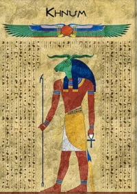 бог Древнего Египта Хнум