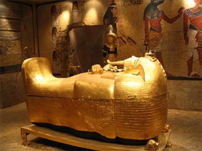 находки внутри гробницы Тутанхамона