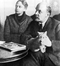 Надежда Крупская и Ленин