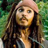 Джонни Деппа в «Пиратах Карибского моря»