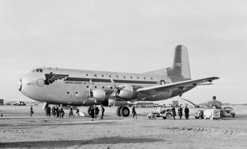 трансатлантический рейс C-124